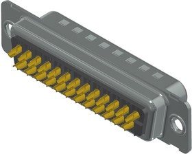 163A11089X, Разъем D-Sub-Штекер 25-Полюсный Припойный Стаканчи