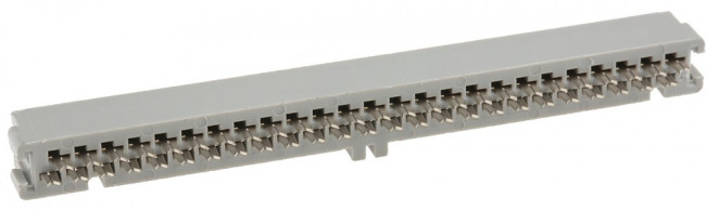 3425-6650, 50-Way IDC Connector Socket for Cable Mount, 2-Row