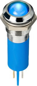 Q12-7P1CXXB02E, LED PANEL INDICATOR, 12.7MM, BLU, 2VDC Q12-7P1CXXB02E, LED PANEL INDICATOR, 12.7MM, BLU, 2VDC