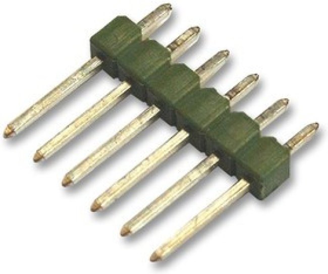 826936-4, Pin Header, Плата - к - плате, 2.54 мм, 1 ряд(-ов), 4 контакт(-ов), Through Hole Straight