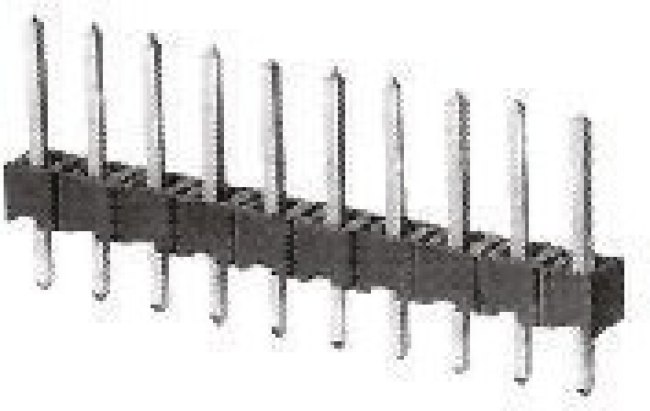 826936-4, Pin Header, Плата - к - плате, 2.54 мм, 1 ряд(-ов), 4 контакт(-ов), Through Hole Straight