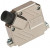 3357-6509-1C, D-Sub Backshells JUN.SHELL/D-SUB/9POS