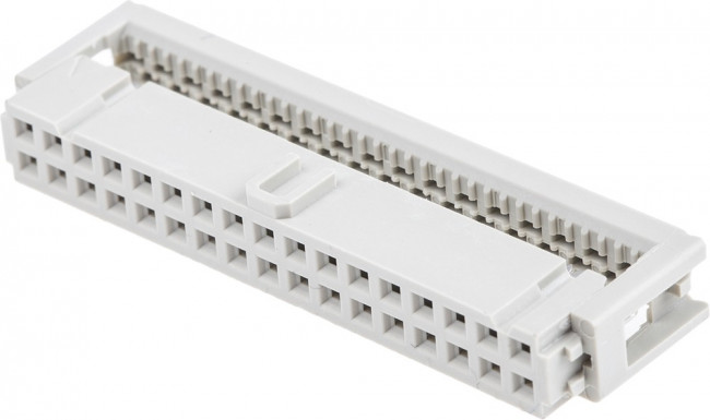 09185347803, Harting 34-Way IDC Connector Socket for Cable Mount, 2-Row
