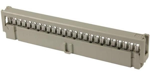 09185347803, Harting 34-Way IDC Connector Socket for Cable Mount, 2-Row