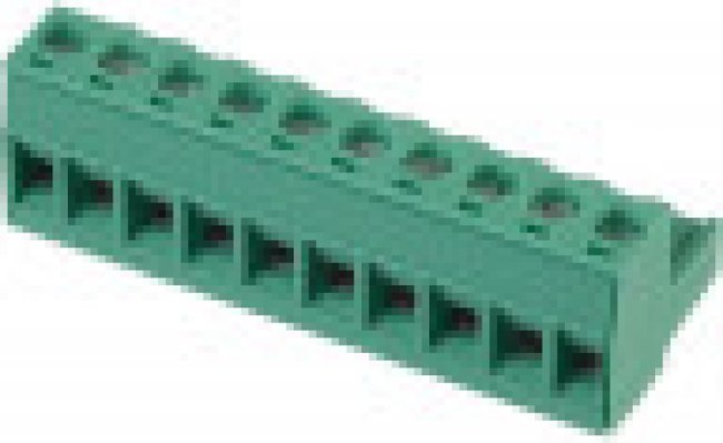 1754601, Pluggable Terminal Blocks 10 Pos 5mm pitch Plug 24-12 AWG Screw