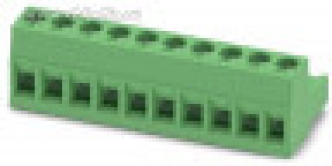 1754601, Pluggable Terminal Blocks 10 Pos 5mm pitch Plug 24-12 AWG Screw