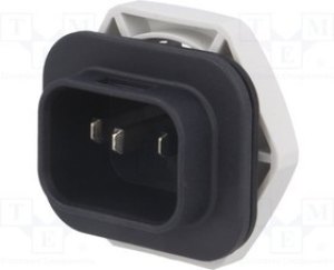 4312.0000, AC Power Entry Modules INLET 10A QC 4.8 X 0.8mm BLACK 4312.0000, AC Power Entry Modules INLET 10A QC 4.8 X 0.8mm BLACK