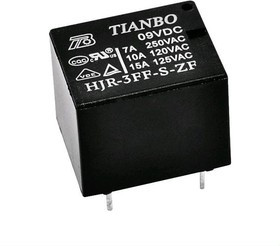 HJR-3FF-24VDC-S-ZF, Реле электромагнитное, SPDT Uобмотки 24V 1600R