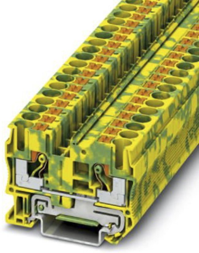 3211822, DIN Rail Terminal Blocks PT 6-PE