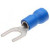 НВИ 2.5-5, Наконечник вилочный изолированный синий 1.0-2.5 мм²