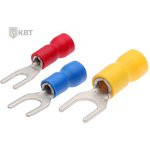 НВИ 2.5-5, Наконечник вилочный изолированный синий 1.0-2.5 мм²