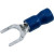 НВИ 2.5-5, Наконечник вилочный изолированный синий 1.0-2.5 мм²