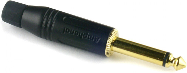 ACPMGBAU, Телефонный аудио разъем, Mono, 2 контакт(-ов), Штекер, 6.32 мм, Монтаж на Кабель ACPMGBAU, Телефонный аудио разъем, Mono, 2 контакт(-ов), Штекер, 6.32 мм, Монтаж на Кабель