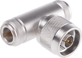 43_N-50-0-1/133_NE, Tee 50 RF Adapter N Plug to N Socket 11GHz