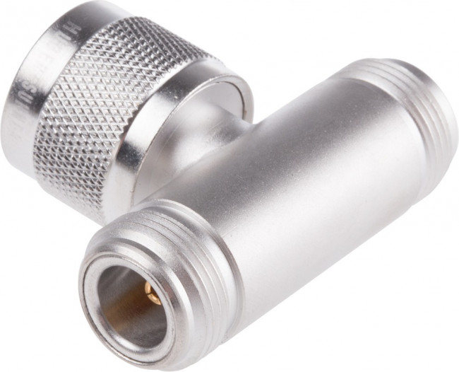 43_N-50-0-1/133_NE, Tee 50 RF Adapter N Plug to N Socket 11GHz 43_N-50-0-1/133_NE, Tee 50 RF Adapter N Plug to N Socket 11GHz