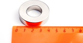 Неодимовый магнит кольцо 40х20х10 мм