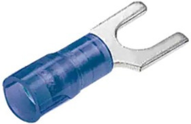 PMNF2-5F-C, Terminals Metric Fork Terminal funnel entry, nyl