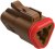 AT06-3S-BRN, AUTOMOTIVE HOUSING, PLUG, 3POS, 13A, BRN