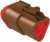 AT06-3S-BRN, AUTOMOTIVE HOUSING, PLUG, 3POS, 13A, BRN