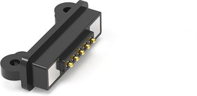 685-0052241-110, 685, Straight PCB Mount Male Magnetic Connector, Solder Cup Termination