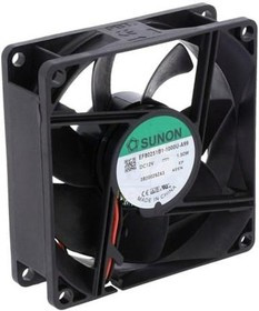EF80251B1-1000U-A99, Axial Fan, 12 V dc, DC Operation, 41cfm, 1.5W, 144mA Max, IP20, 80 x 80 x 25mm