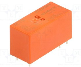 2-1393240-4, Power Relay 24VDC 16A SPST-NO(29mm 12.7mm 15.7mm) THT