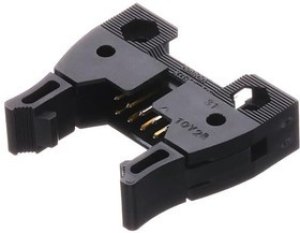 XG4E-1031, Conn Ejector Header PL 10 POS 2.54mm IDT RA Cable Mount