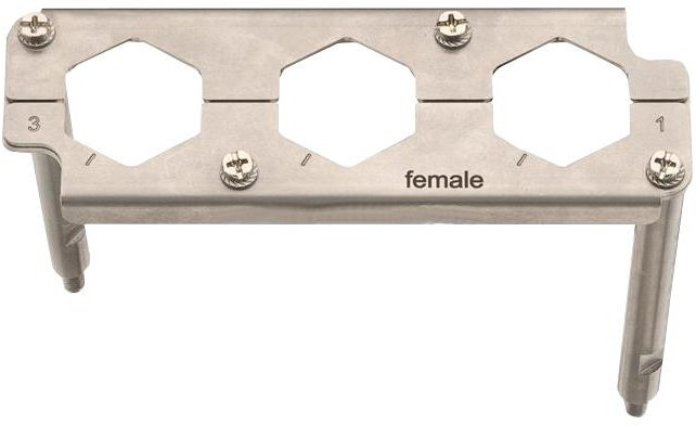 09400169912, Heavy Duty Power Connectors HPR16 EasyCon Frame 3 x HC350, female 09400169912, Heavy Duty Power Connectors HPR16 EasyCon Frame 3 x HC350, female