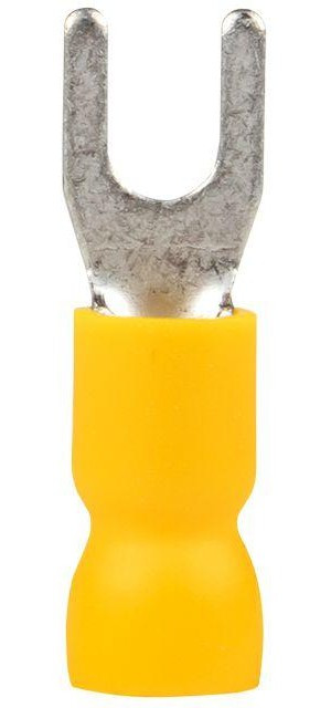 Наконечник вилочный изол. НВИ 6.0-4 (уп.50шт) EKF nvi-5.5-4n
