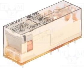 4-1415053-1, Power Relay 24VDC 8A 3PST-NO/SPST-NC(40mm 13mm 16.5mm) THT