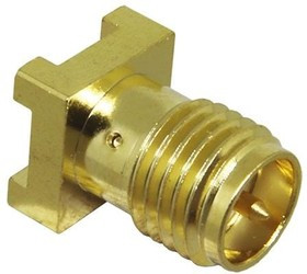 CONREVSMA001-SMD-G, RF Connectors / Coaxial Connectors RP-SMA Female Surface Mount Gold