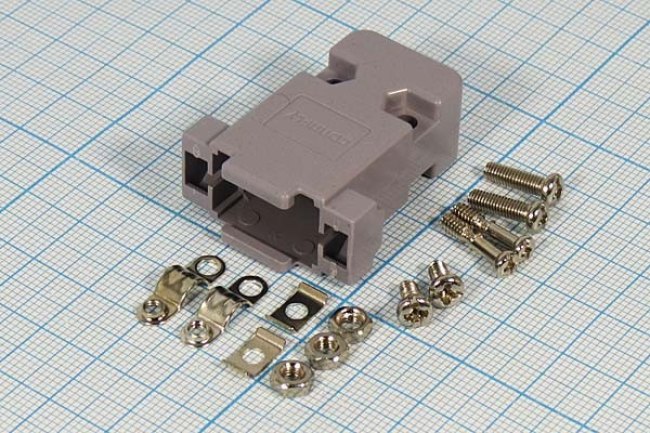 DP-9C, Корпус разъема DB-9 пластиковый
