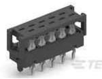 2178713-6, Conn IDC Connector SKT 6 POS 1.27mm Solder RA Thru-Hole T/R