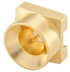 19S14L-40ML5, SMP Series, Plug Surface Mount SMP Connector, 50, Solder Termination, Straight Body