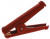 BU-102BK-2, Crocodile Clip, Copper Contact, 300A, Red BU-102BK-2, Crocodile Clip, Copper Contact, 300A, Red