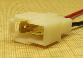 Кожух клеммный 2"T"-штекер 6,3x0,8, 2L120, DJ7021-6,3-11