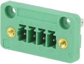 DFK-MC 1,5/ 4-GF-3,81, Разъемный клеммник, 3,81мм, Кол-во полюс: 4, прямой, гнездо, пайка