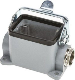 1-1102248-2, HE Heavy Duty Power Connector Housing, 6 Contacts, PG16 Thread