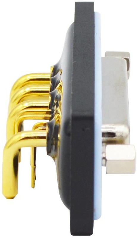 CDFR9W4213L211, Комбинированный разъем D Sub, IP67, NANOOK Series, DB-9W4, Гнездо, 9 контакт(-ов)