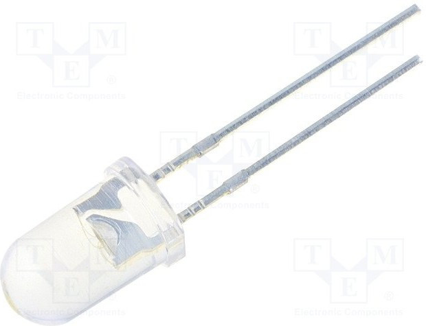 OSWWY25111E, Светодиод, 5мм, биполярный, холодный белый, 10000мкд, 15°, LED AC OSWWY25111E, Светодиод, 5мм, биполярный, холодный белый, 10000мкд, 15°, LED AC