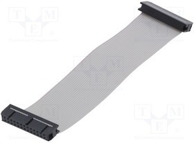 FC26600-0, Шлейф с разъемами IDC, 26x28AWG, Ш.шлейфа 1,27мм, 0,6м