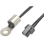 213864-2635, NTC RING THERMISTOR, 10K, WIRE LEADED