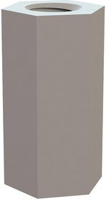 14HTSP008, Standoffs &amp; Spacers Hex Threaded Standoff, #6-32 Thread, .500 Spacer, Natural, Nylon, .250 Across Flats