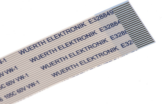 687724050002, FFC / FPC Jumper Cables WR-FFC .50mm Type 2 24Pin 50mm Length