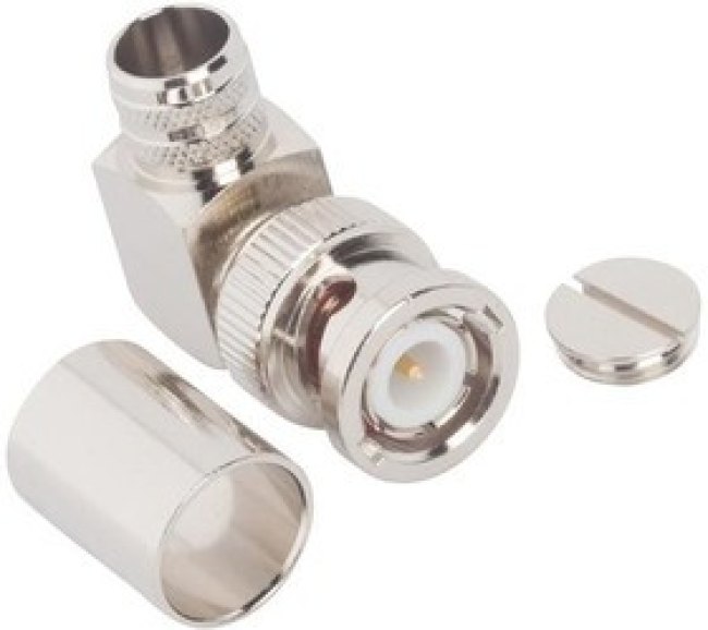 112596, RF Connectors / Coaxial Connectors BNC R/A CRIMP PLUG LMR-400 B7810A 112596, RF Connectors / Coaxial Connectors BNC R/A CRIMP PLUG LMR-400 B7810A