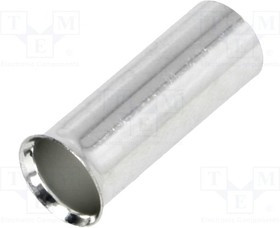 BM01515, Наконечник: втулка, неизолированный, медь, 16мм2, 18мм, луженые