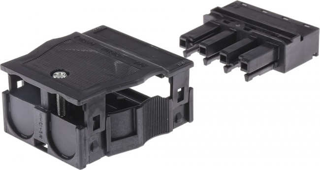 770-104, 770 Series Distribution Block, 4-Pole, Female, 8-Way, 25A