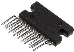 TDA1558Q/N1.112, Усилитель мощности звука, 4 х 11Вт, 2 х 22Вт, [DBS-17P]