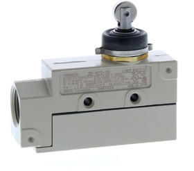 ZE-N22-2G, Roller Plunger Limit Switch, NO/NC, IP65, SPDT, 250V ac ac Max, 15A Max