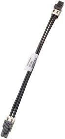 218310-1043, Rectangular Cable Assemblies 4.20mm P 600mm L 4 Ckt Blk Conn to Conn